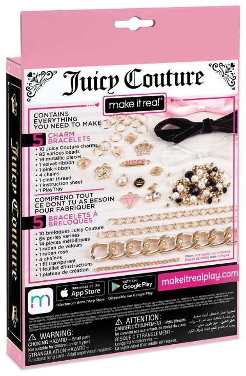 Набор Make It Real Juicy Couture Mini Chains and Charms купить,NaN