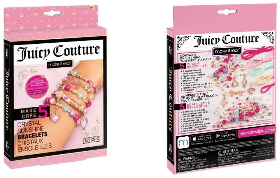Набор Make It Real Juicy Couture Mini Crystal Sunshine