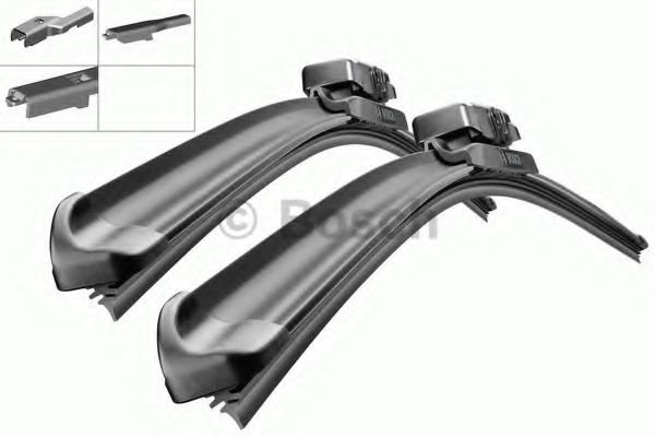 Щетка бескаркасная Bosch 3397118966 600 мм, 2 шт купить,NaN
