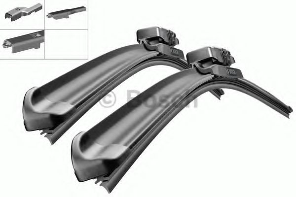 Щетка бескаркасная Bosch 3397118966 600 мм, 2 шт купить,NaN
