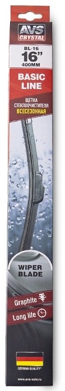 Щетка бескаркасная AVS BL-16 400 мм, 1 шт купить,NaN