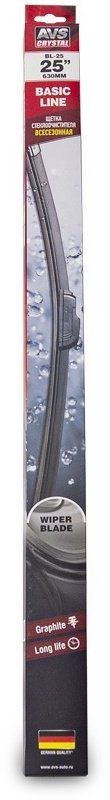 Щетка бескаркасная AVS BL-25 630 мм, 1 шт купить,NaN