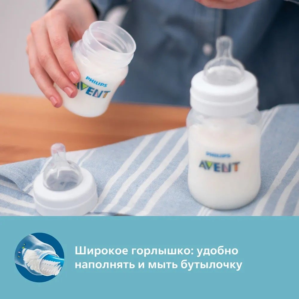 Бутылочка Philips Avent SCY103/01 260 мл прозрачный купить,NaN