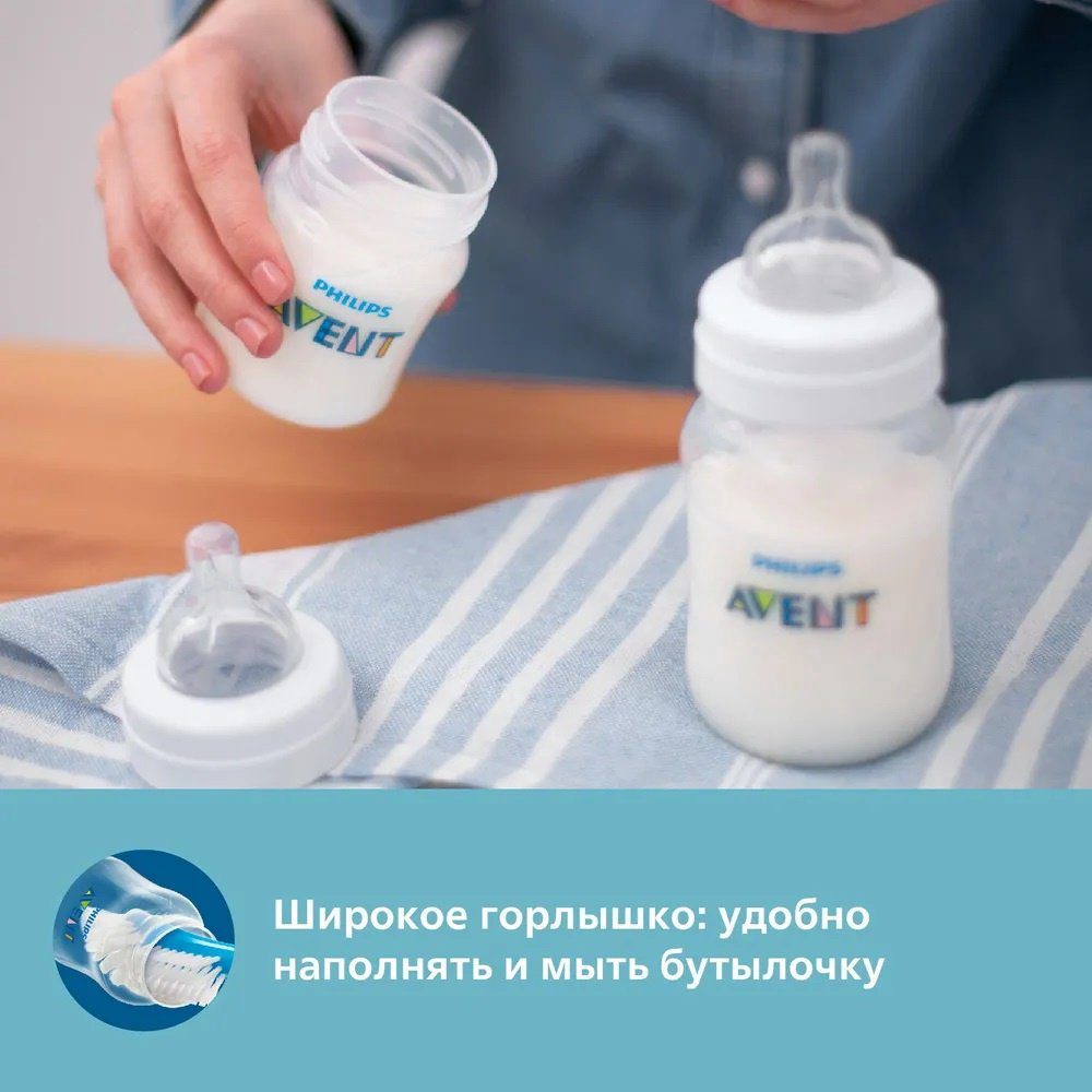 Бутылочка Philips Avent SCY103/01 260 мл прозрачный купить,NaN