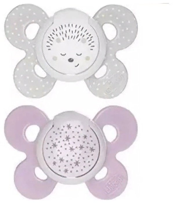 Chicco Physio Comfort Lumi G 2 шт от 16 мес розовый
