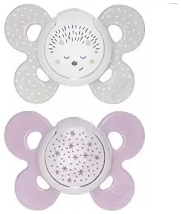 Chicco Physio Comfort Lumi G 2 шт от 16 мес розовый купить,NaN
