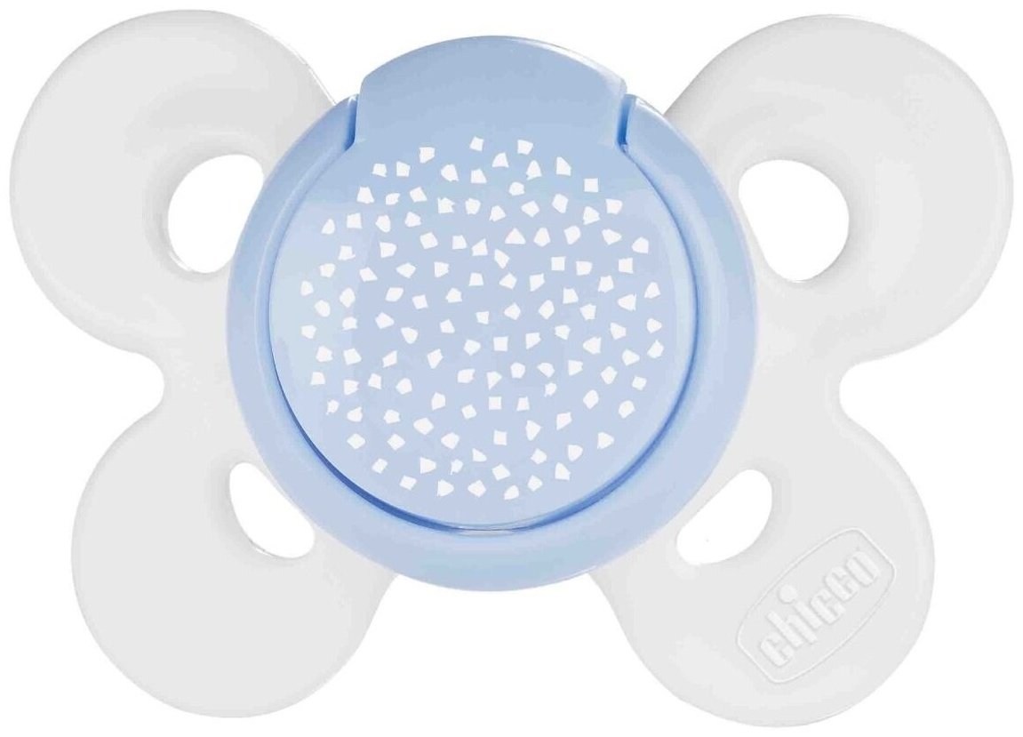 Пустышка Chicco 00074911210000, 1 шт, голубой