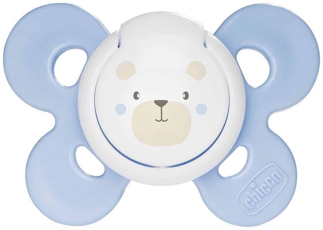 Пустышка Chicco 00074911210000, 1 шт, голубой купить,0
