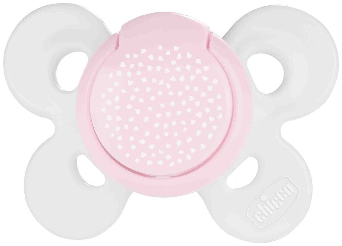 Пустышка Chicco Physio Comfort Soother, 1 шт, розовый