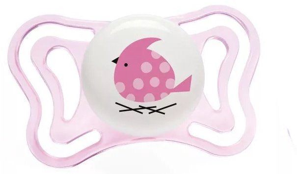 Chicco Physio Light Girl 2 шт от 2 мес розовый