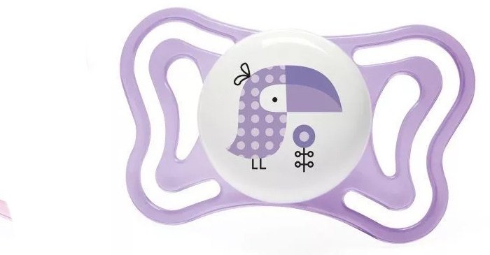 Chicco Physio Light Girl 2 шт от 2 мес розовый купить,0