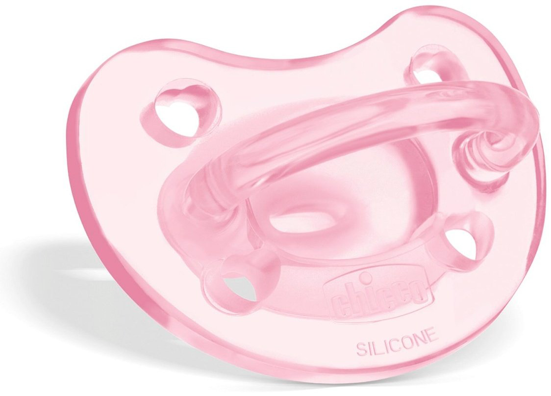 Пустышка Chicco Physio Soft, 1 шт, розовый купить,NaN