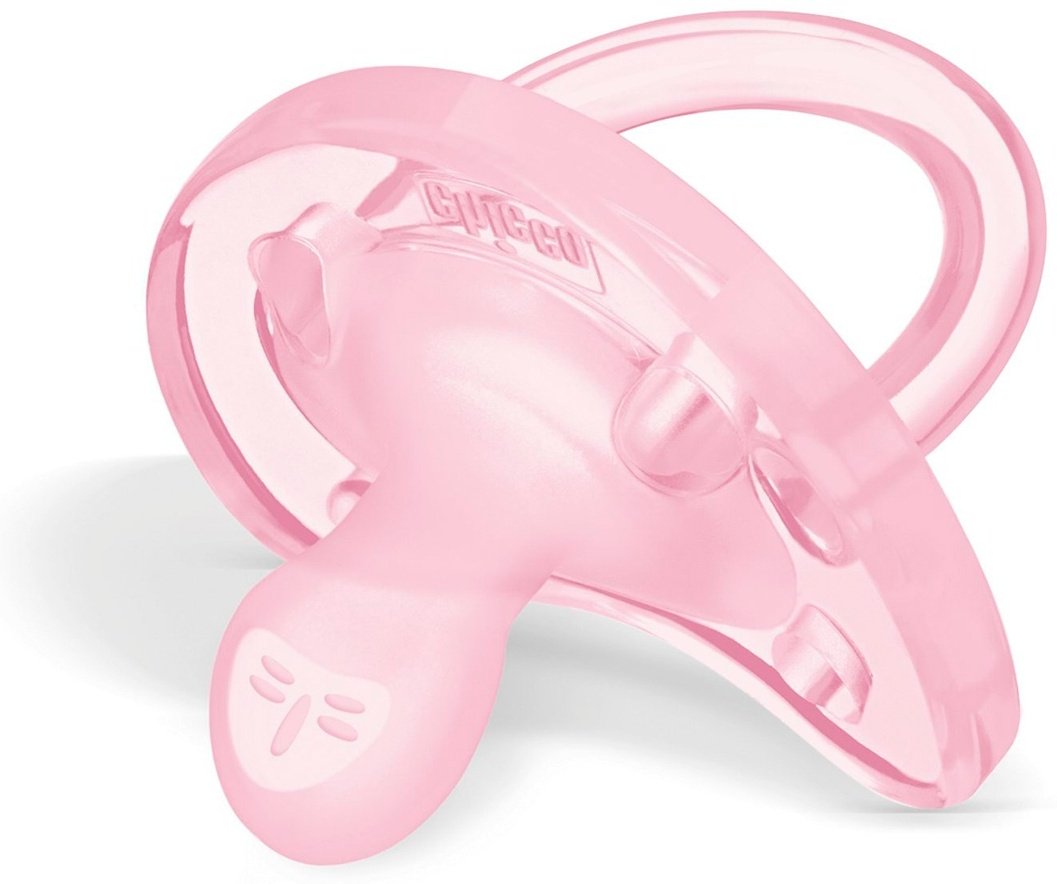 Пустышка Chicco Physio Soft, 1 шт, розовый купить,0