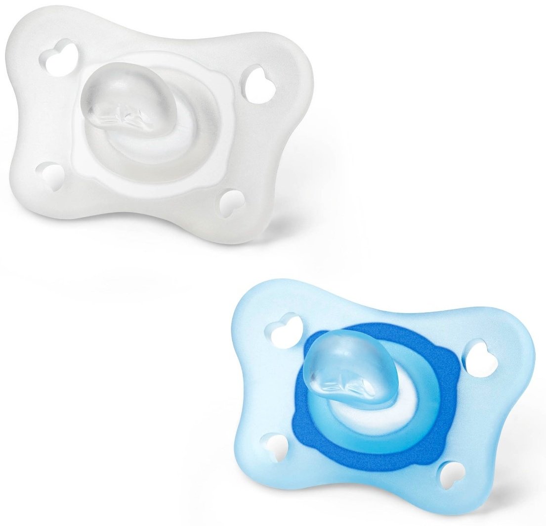 Chicco пустышка, 2 шт, Physio Soft Mini 00073221210000