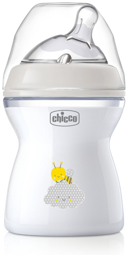 Бутылочка Chicco Natural Feeling 00081323300000 250 мл белый