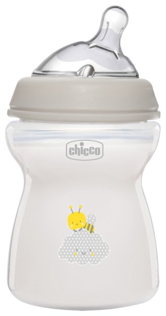 Бутылочка Chicco Natural Feeling 00081323300000 250 мл белый купить,NaN