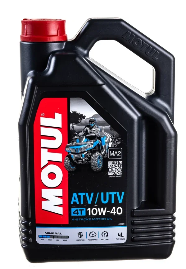 Масло Motul 10W-40 для ATV-UTV 4T 4 л купить,29500