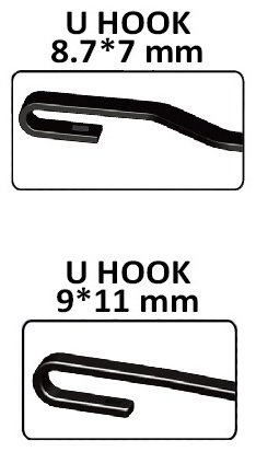 Щетка бескаркасная AVS A07203S 480 мм, 1 шт