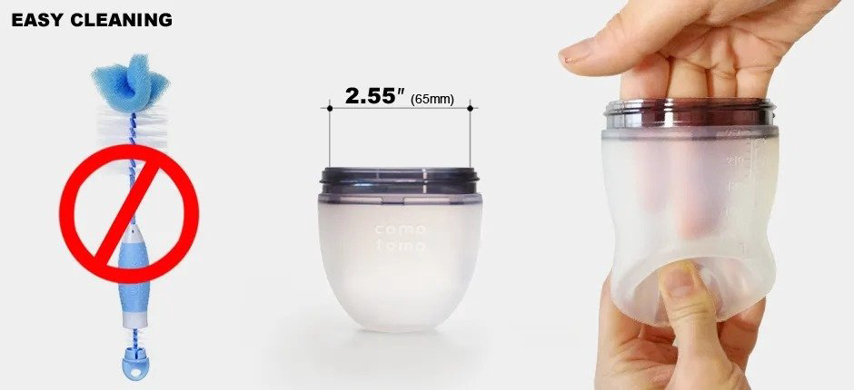 Comotomo бутылочка, 1 шт, 250G-EN купить,11000