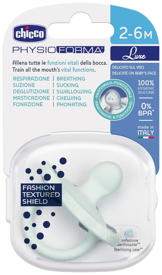Пустышка Chicco 00073011370000, 1 шт, зеленый купить,0