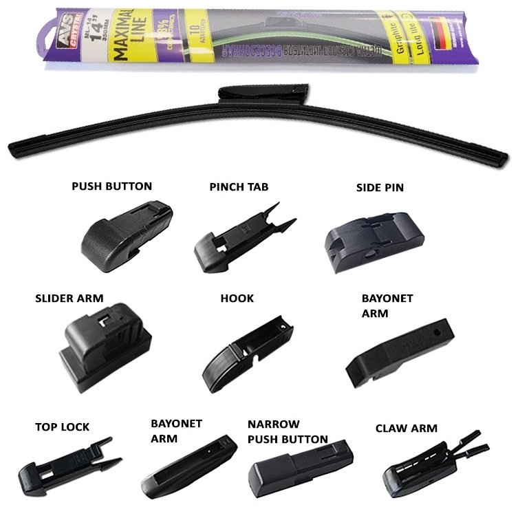 Щетка бескаркасная AVS A07778S 480 мм, 1 шт