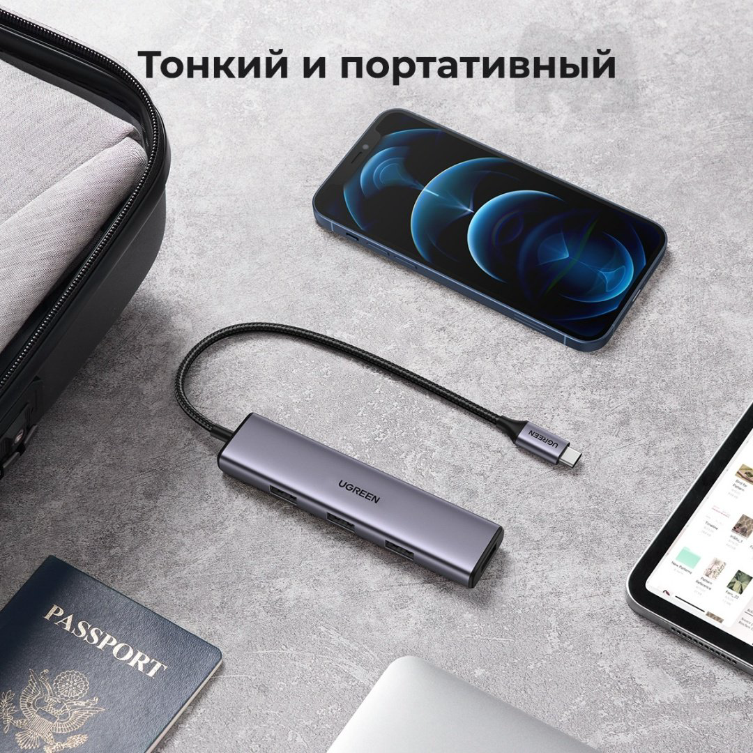 Док-станция Ugreen CM473 20841 купить,NaN
