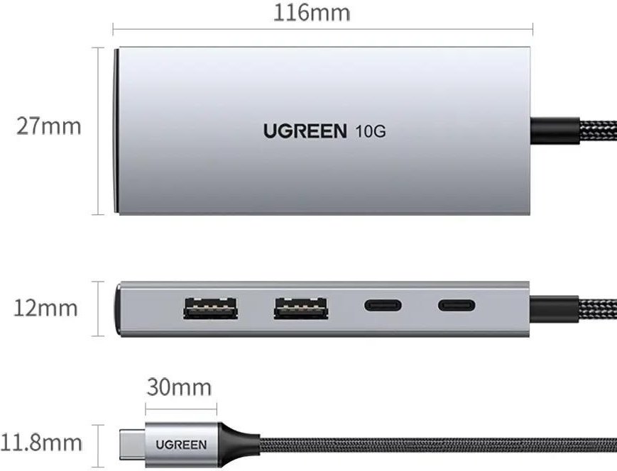 Док-станция Ugreen 30758 купить,NaN