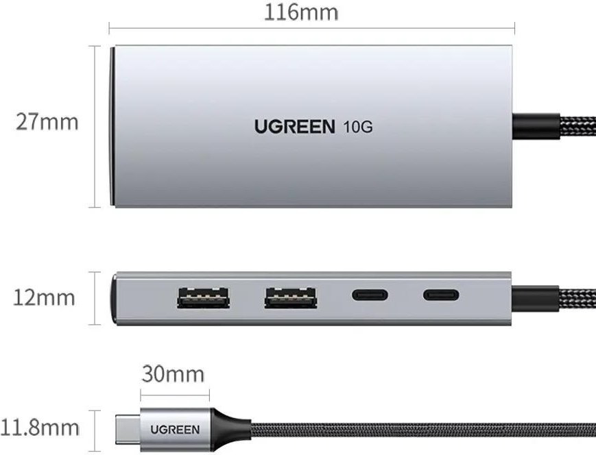 Док-станция Ugreen 30758 купить,NaN