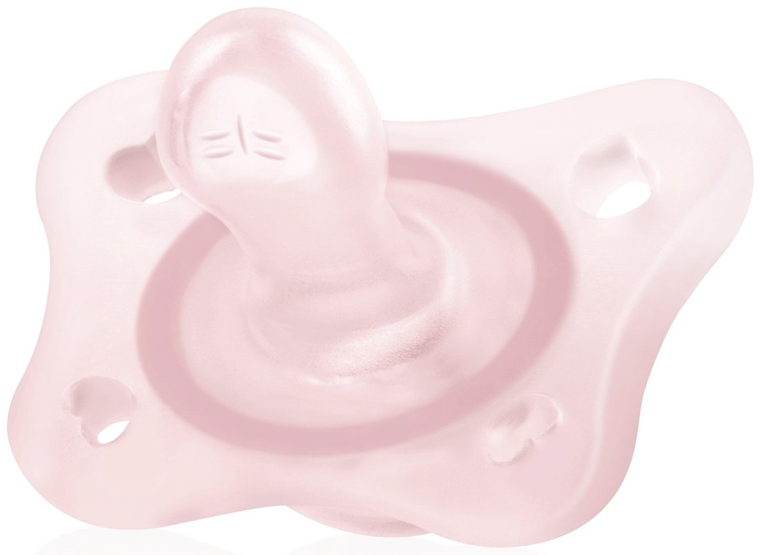 Пустышка Chicco 00073289110000, 2 шт, розовый купить,NaN