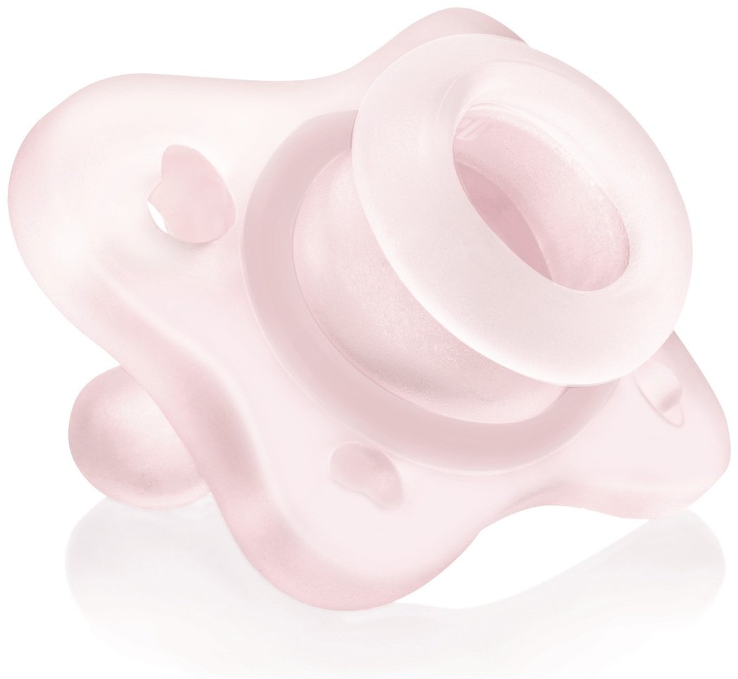 Пустышка Chicco 00073289110000, 2 шт, розовый купить,0