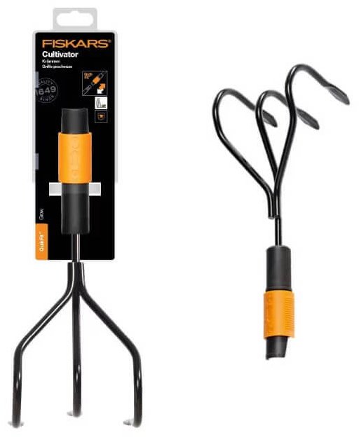 FISKARS культиватор 1000680_Культиватор 3 зуба QuikFit