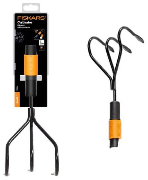 FISKARS культиватор 1000680_Культиватор 3 зуба QuikFit купить,NaN