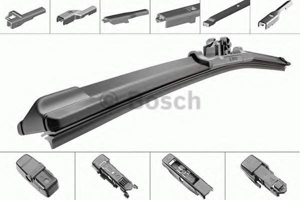 Щетка бескаркасная Bosch 3397006945 450 мм, 1 шт купить,NaN