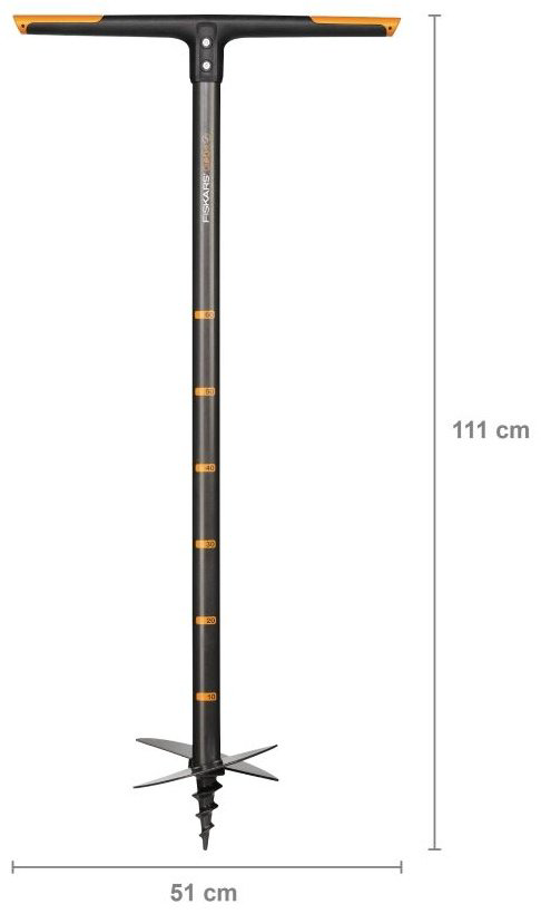 FISKARS ручной садовый бур 1000640 купить,NaN
