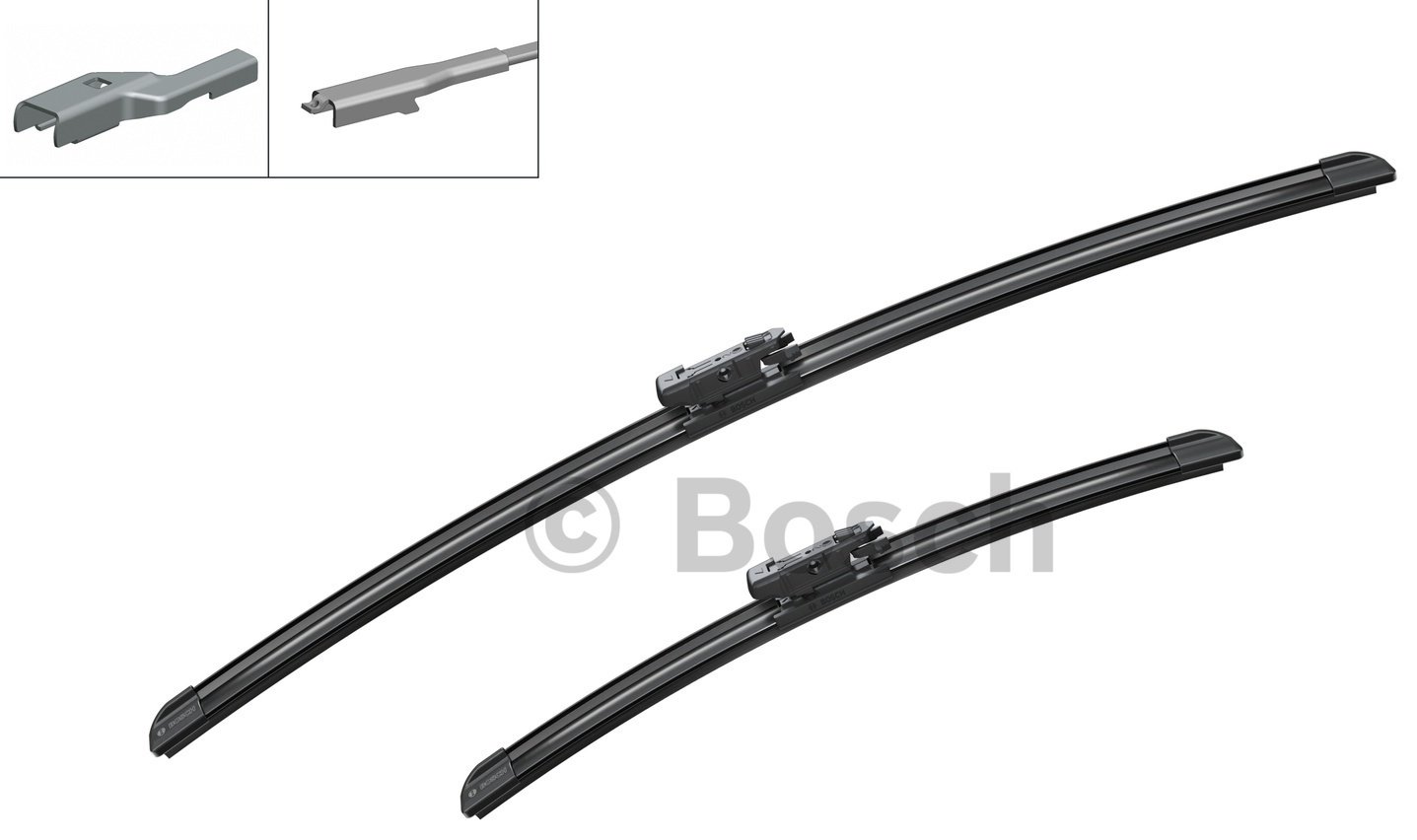Щетка бескаркасная Bosch 3397007292 600 мм, 2 шт купить,NaN
