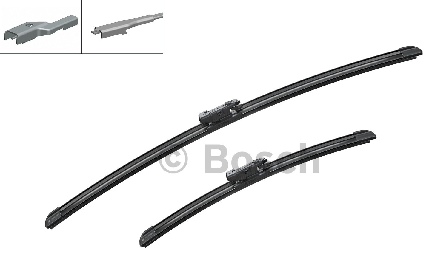 Щетка бескаркасная Bosch 3397007292 600 мм, 2 шт купить,NaN
