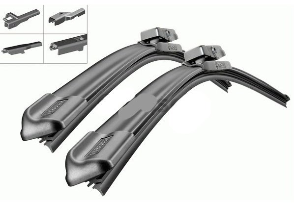 Щетка бескаркасная Bosch 3397007462 600 мм, 2 шт купить,NaN