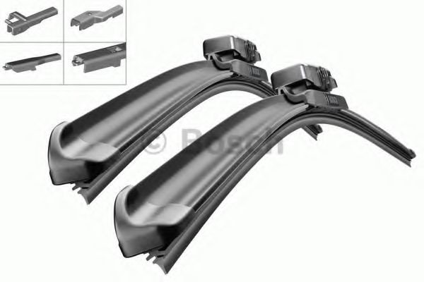 Щетка бескаркасная Bosch 3397007467 650 мм, 2 шт купить,NaN