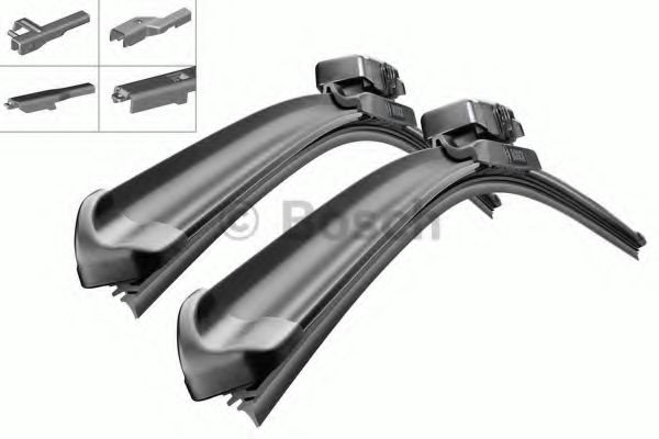 Щетка бескаркасная Bosch 3397007467 650 мм, 2 шт купить,NaN