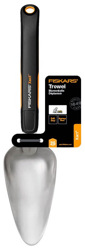FISKARS совок посадочный 1027043_Совок садовый Xact купить,0