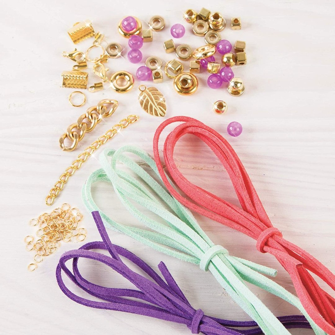 Набор Make It Real Gold Link Suede Bracelets 1207 купить,NaN