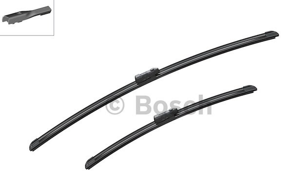 Щетка бескаркасная Bosch 3397007863 650 мм, 2 шт купить,NaN