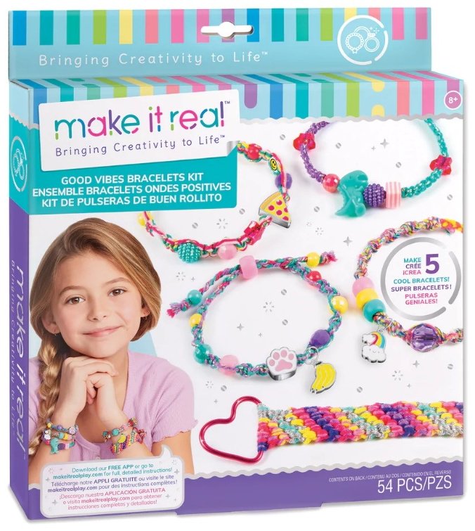 Набор Make It Real Good Vibes DIY Bracelets