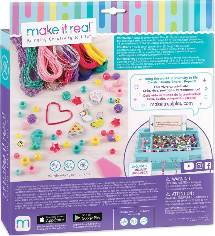 Набор Make It Real Good Vibes DIY Bracelets купить,NaN