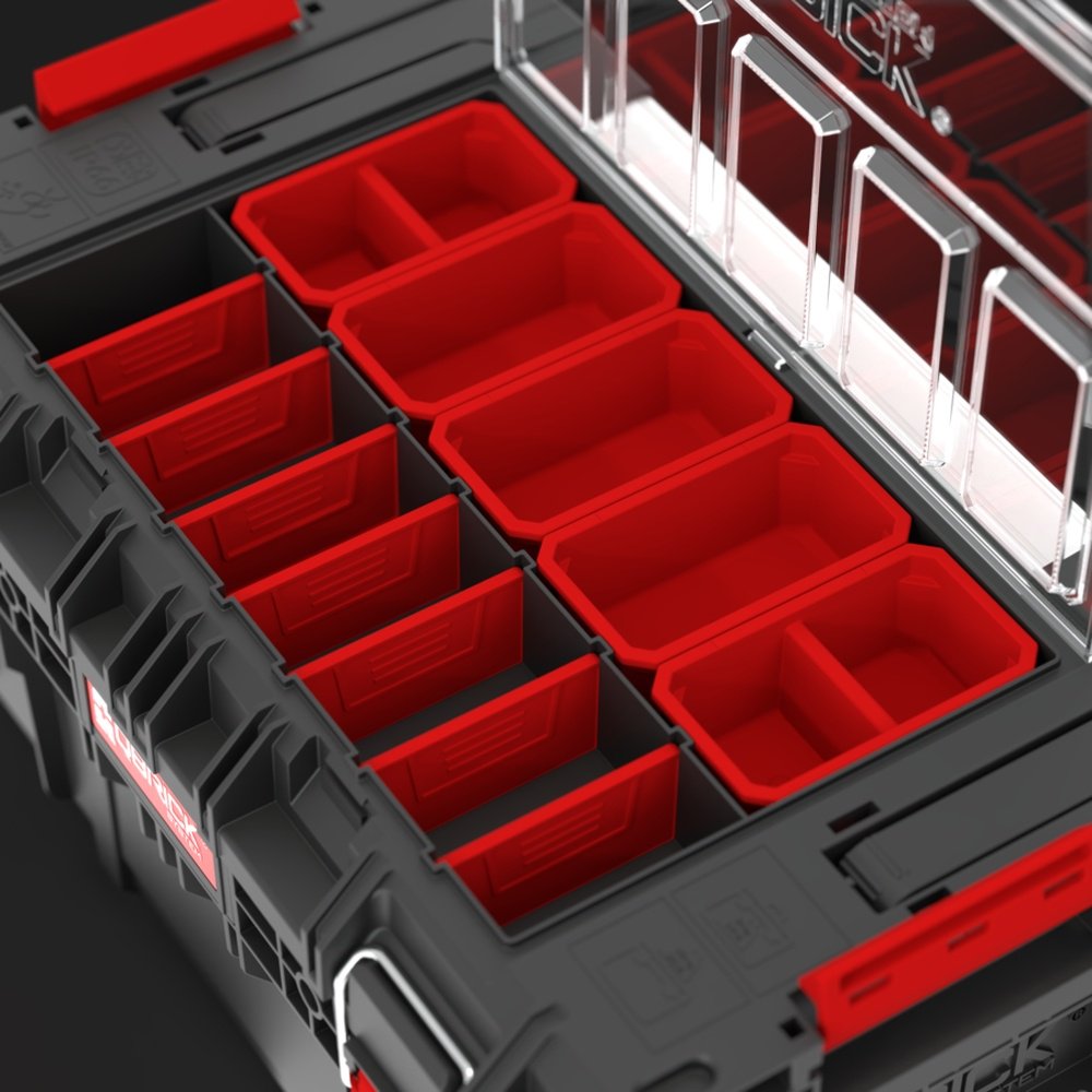 QBRICK ящик с органайзером PRIME Toolbox 250 Expert SKRQPRIM250ECZAPG003 (53.5х32.7х27.7 см) купить,NaN