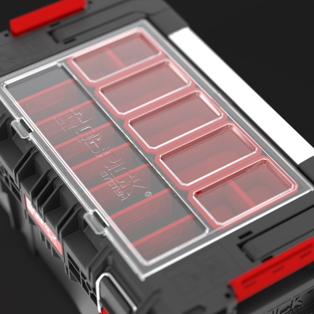 QBRICK ящик с органайзером PRIME Toolbox 250 Expert SKRQPRIM250ECZAPG003 (53.5х32.7х27.7 см) купить,NaN