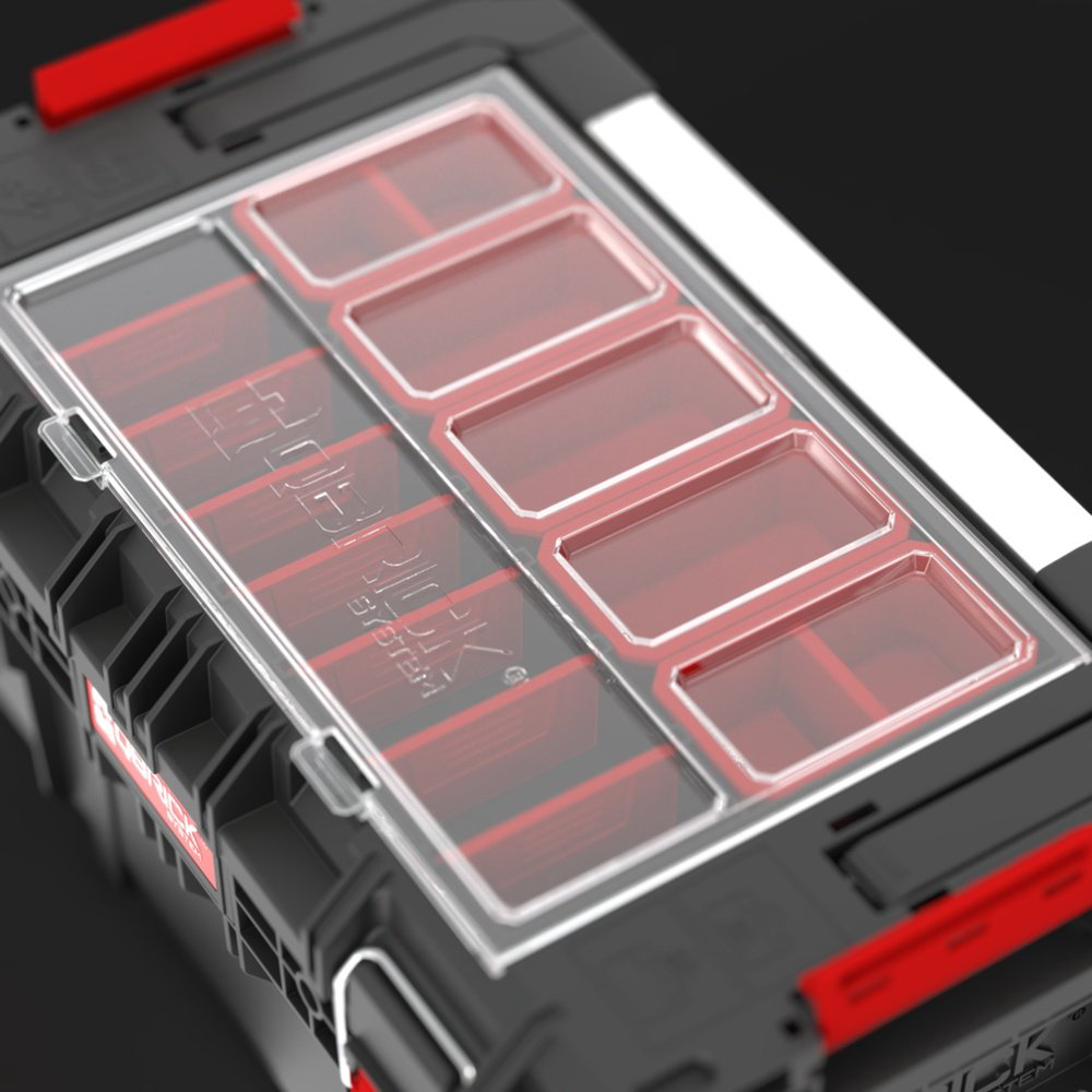 QBRICK ящик с органайзером PRIME Toolbox 250 Expert SKRQPRIM250ECZAPG003 (53.5х32.7х27.7 см) купить,NaN