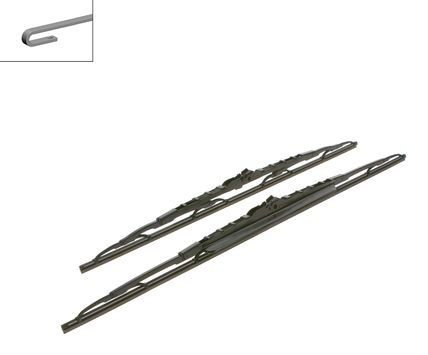 Щетка каркасная Bosch 3397118308 600 мм, 2 шт купить,13861