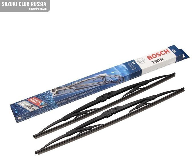 Щетка каркасная Bosch 3397118610 400 мм, 2 шт купить,NaN