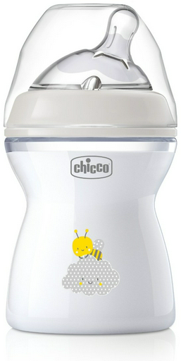Бутылочка Chicco Natural Feeling 00081323300000 250 мл белый